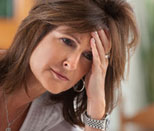 stressed woman